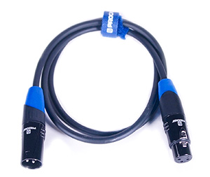 Балансный кабель PROCAST cable XLR(m)/XLR(f).0,5, 0,5 метра
